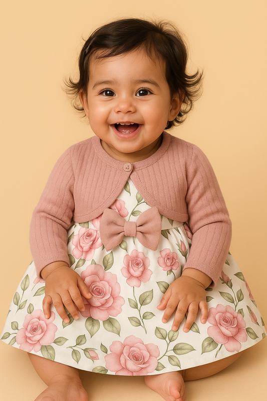 Elsie Flower Dress Set