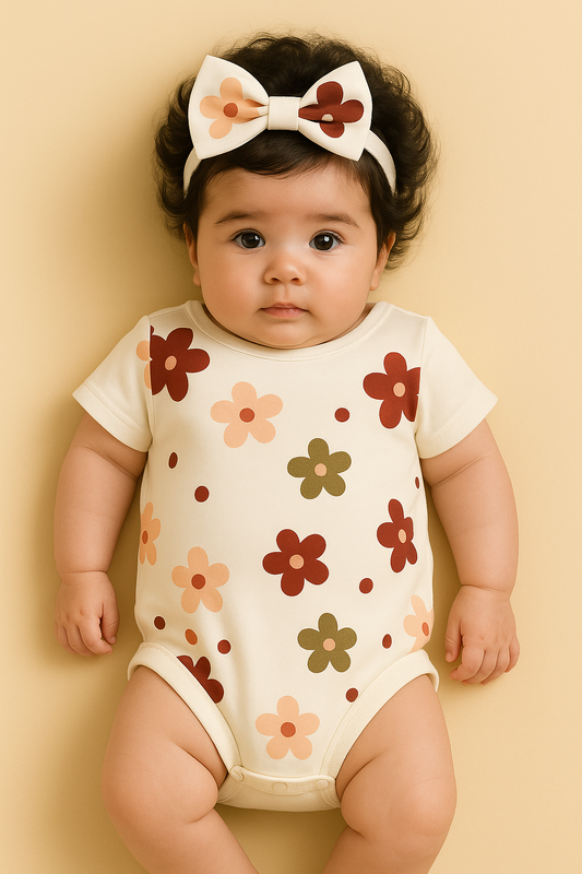 Winnie Romper + Headband Set